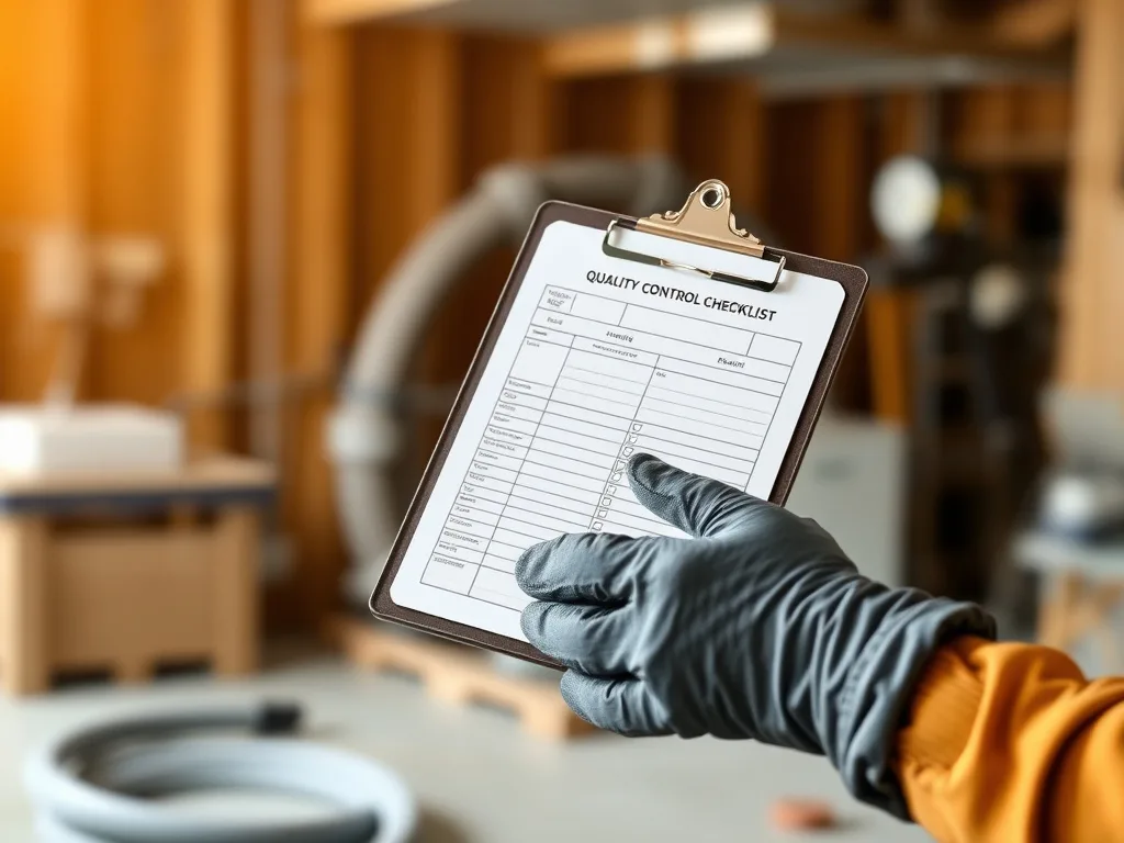 Quality-control inspection of a cured spray foam installation